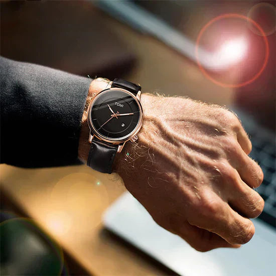 Quality Hub® Imported Original T-101 Tomi Round Luxury Watch 😍