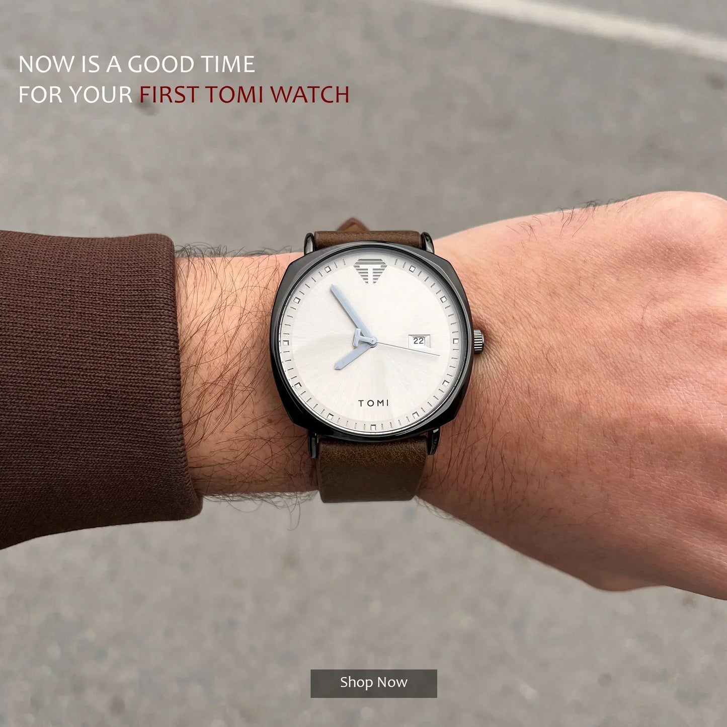 Quality Hub® Imported Original T-090 Tomi Square Luxury Watch 😍