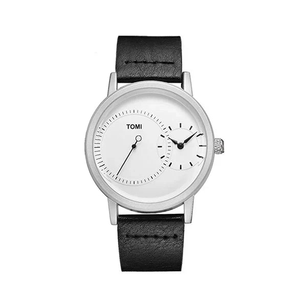 Quality Hub® Imported Original T-080 Tomi Dual Time Luxury Watch 😍