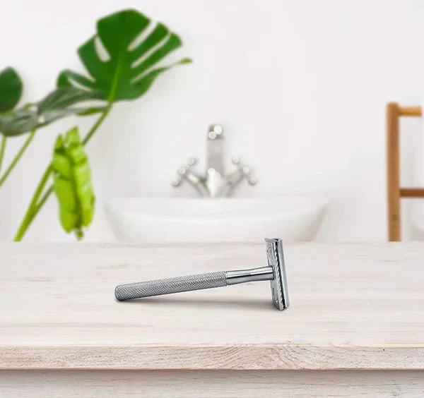 Imported™ Premium Metal Smooth Shaving Unisex Razor [10 Free Blades] 🎁