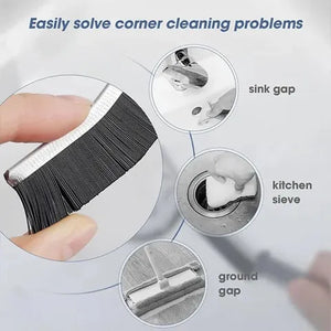 Imported™ Hard Bristled Crevice Cleaning Brush [Buy 1 Get 1 Free] 🎁