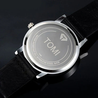 Quality Hub® Imported Original T-080 Tomi Dual Time Luxury Watch 😍